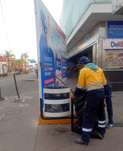 Basura. La recolección se incrementa hasta el 35 por ciento durante la temporada navideña.