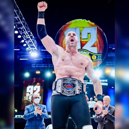Monarca. El suizo Claudio Castagnoli, conocido como Cesaro en WWE, es el actual campeón mundial del Consejo Mundial.
