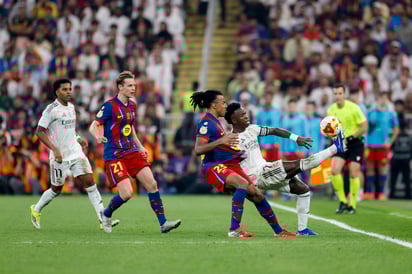 Vinícius Jr. fue el jugador más desequilibrante del Real Madrid, generando las ocasiones más peligrosas del segundo tiempo, pero no fue suficiente