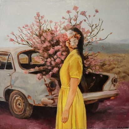 La muestra también habla de los procesos internos que atraviesan a las personas a lo largo del tiempo.