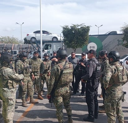 Operativo.  La Secretaría de Marina desplegó un operativo para localizar a los mineros desaparecidos en diferentes comunidades del municipio de Concordia, Sinaloa. 