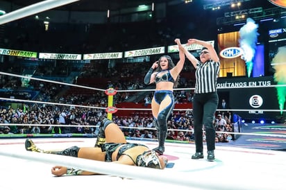 Persephone volvió con mayor fuerza y determinación para reactivar su ruta hacia el título femenil. Foto: Instagram / @CMLL
