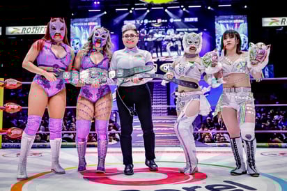 Las estrellas niponas Starlight Kid y Mei Seira se consolidaron como el gran atractivo internacional. Foto: X / @CMLL_OFICIAL