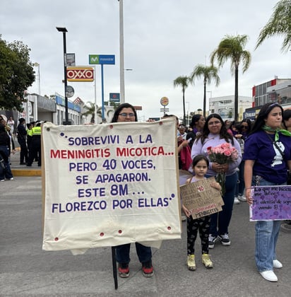 Evelyn Arrieta, sobreviviente de  meningitis.