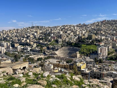Amán es el corazón del Reino Hachemita y la ciudad más poblada que hoy se rinde ante la hazaña de sus seleccionados. Foto: EFE