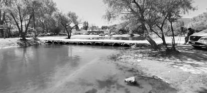 Paraje. Este es el lugar muy visitado en fines de semana y en vacaciones, muy contaminado por aguas negras.