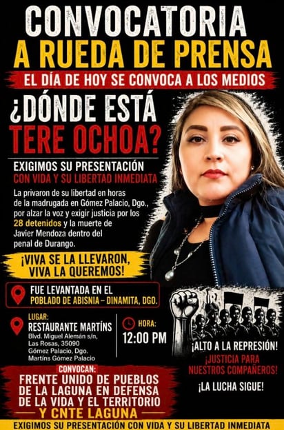 Frente Unido de Pueblos de La Laguna en Defensa de la Vida y el Territorio