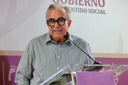 Rubén Rocha Moya, gobernador de Sinaloa. 