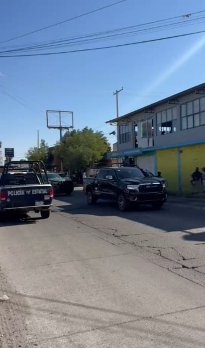 Seguridad. El flujo vehicular fue interrumpido por espacio de una hora.