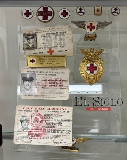 El abuelo de Luis Arturo, el comandante Daniel Arturo Gracia Jiménez, fue parte del voluntariado de la Cruz Roja.