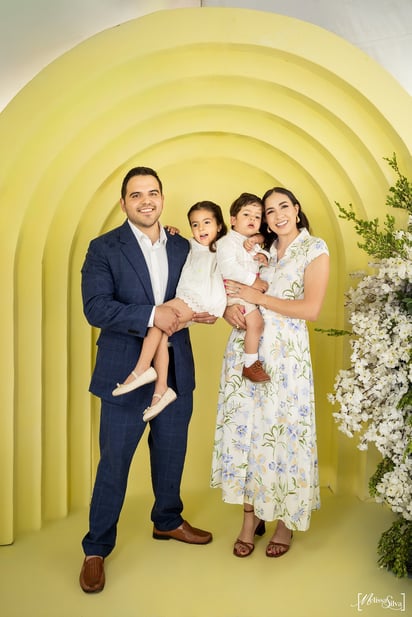 Diana Vázquez y Andrés Mejorado, dichos en este día especial. (Foto: Melissa Silva)