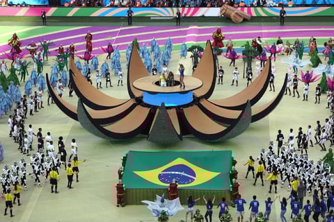 Mundial Brasil 2014 ¡Partido inaugural!