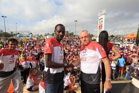 Una gran fiesta deportiva se vivi&oacute; en la premiaci&oacute;n de la competencia.