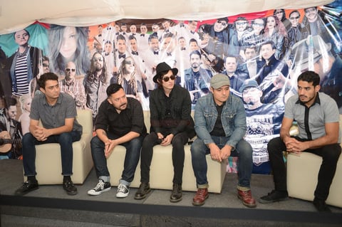 El grupo mexicano 'Divisi&oacute;n Min&uacute;scula' abri&oacute; el "Festival de Rock VillaFest 2014"