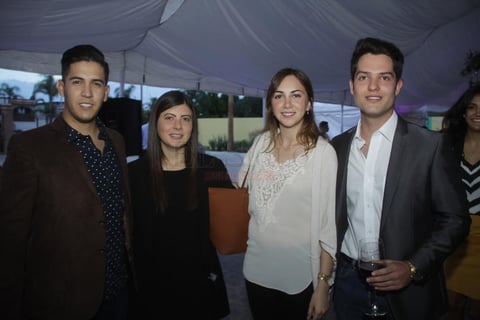 Gabriel, Betty, Ana Isabel y Danielo.