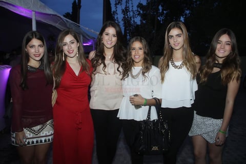 Tamara, Natalia, Sdena, Cristi, Sara  y Carmen.