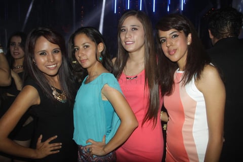 Mayra, Erika, Isela y Mari.