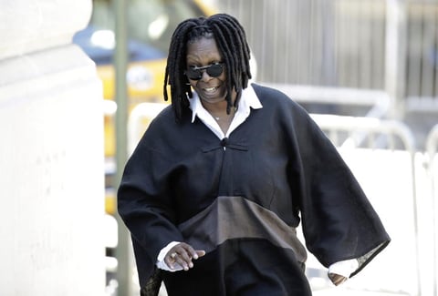 La comediante Whoopi Goldberg.