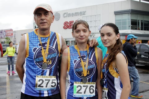 Jaime, Paty y Melissa.