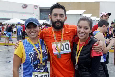 Nacho, Ale y Cuquis.