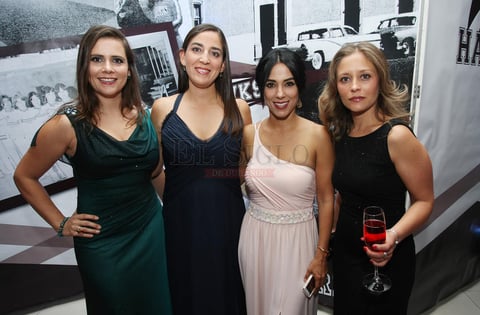 Diana, Martha, Laurencia y Miroslava.