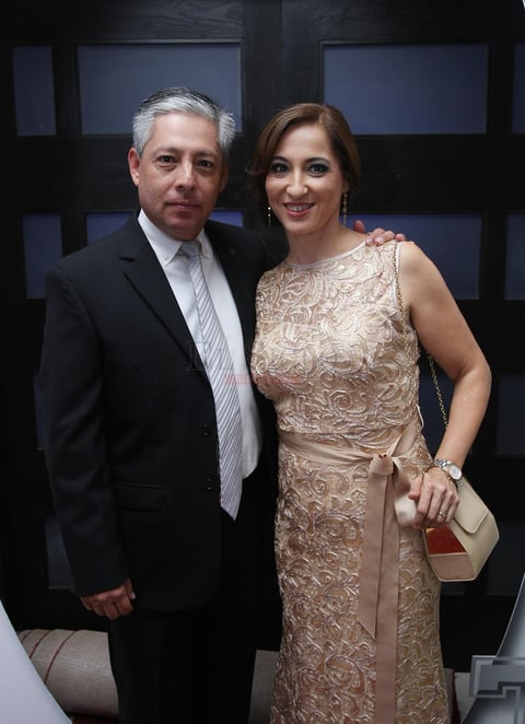 Alfredo Aragón e Irene Sabugo.
