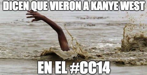 A pesar del aguacero, los conciertos del festival no se suspendieron.