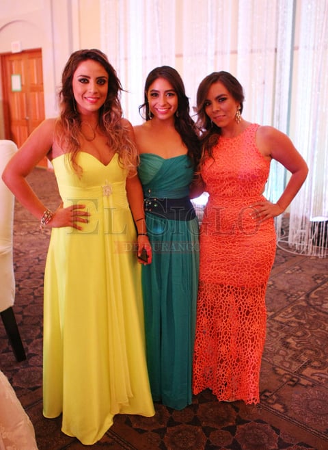 Claudia, Janeth y Fer.