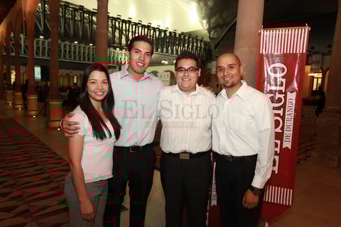 Anny, Alex, Daniel y Luis.
