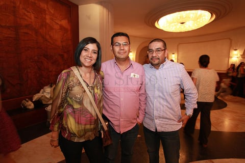 Josefina, Luis y Julio.