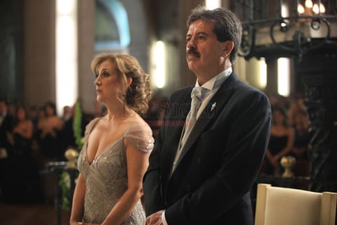 Por parte de la novia: Alma Rosa Díaz de Sifuentes y Antonio Sifuentes Álvarez.
