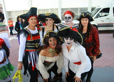 Carecterizaciones al estilo pirata.