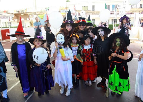 Todos los peques se disfrazaron para celebrar el Halloween.