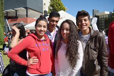 Mayté, Idar, Nely y Bryan.
