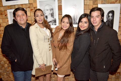 Eduardo Carrillo, Janeth Yáñez, Jatzel NEvarez, Ale Soria y Fernando Salum.