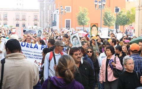 Los organizadores estimaron que fueron cerca de dos mil manifestantes los que participaron.
