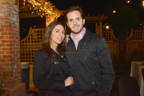 Michelle Alves y Sergio de la Parra.