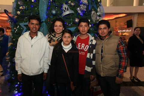 Familia Salas Moreno.