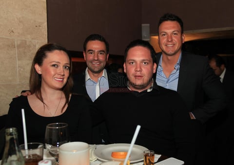 Barbara Herrera, Hernán Herrera, Cristian Garza y Filogonio Valles.