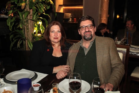 Felipe Saravia y Señora.