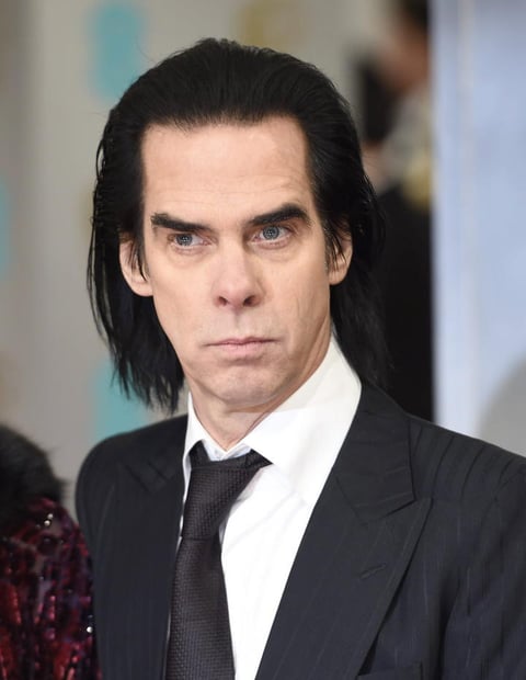 El m&uacute;sico Nick Cave.