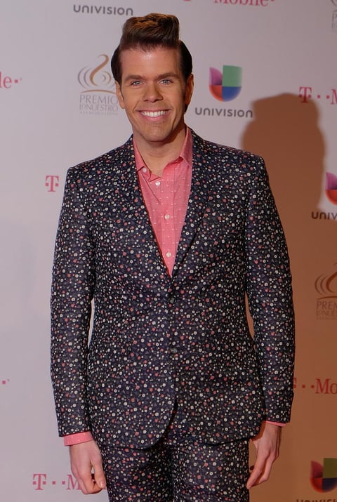 El famoso bloggero, Perez Hilton, estuvo presente en la 27 entrega de los Premios Lo Nuestro.