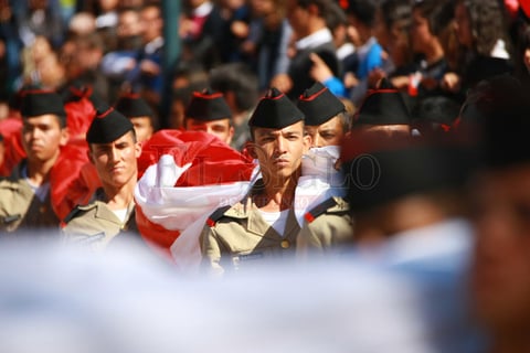 Al rededor de las 10 horas de este martes, con motivo de los festejos del D&iacute;a de la Bandera, se realiz&oacute; un acto protocolario en la Plaza IV Centenario.