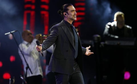 &ldquo;Estoy feliz de estar en Vi&ntilde;a, los quiero mucho&rdquo;, dijo en un momento de su presentaci&oacute;n.