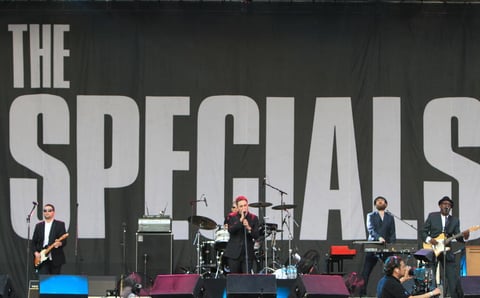 La banda inglesa, The Special, en el primer día del Vive Latino, uno de los festivales más grandes y reconocidos en Latinoamérica.