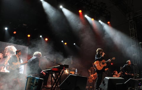 Nacho Vegas sorprendio a los espectadores la noche del viernes en el Foro Sol.