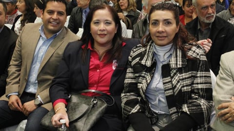 Luis Galindo, Claudia Martínez y Norma Rodríguez.
