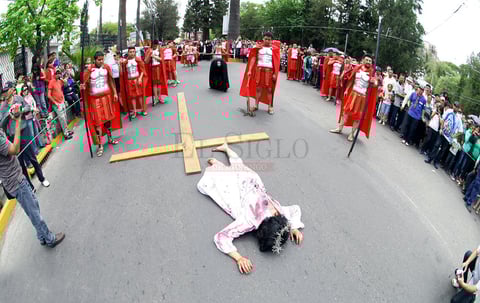 A diferencia de otros a&ntilde;os y otros viacrucis, en esta ocasi&oacute;n hubo una mayor participaci&oacute;n voluntaria.
