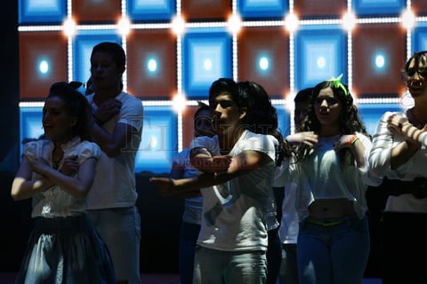 Durante el fin de semana, los j&oacute;venes ofrecieron algunas funciones vespertinas en el recinto cultural.