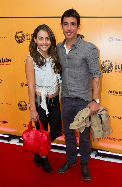 La actriz Zuria Vega y el actor Alberto Guerra no faltaron en el estreno.